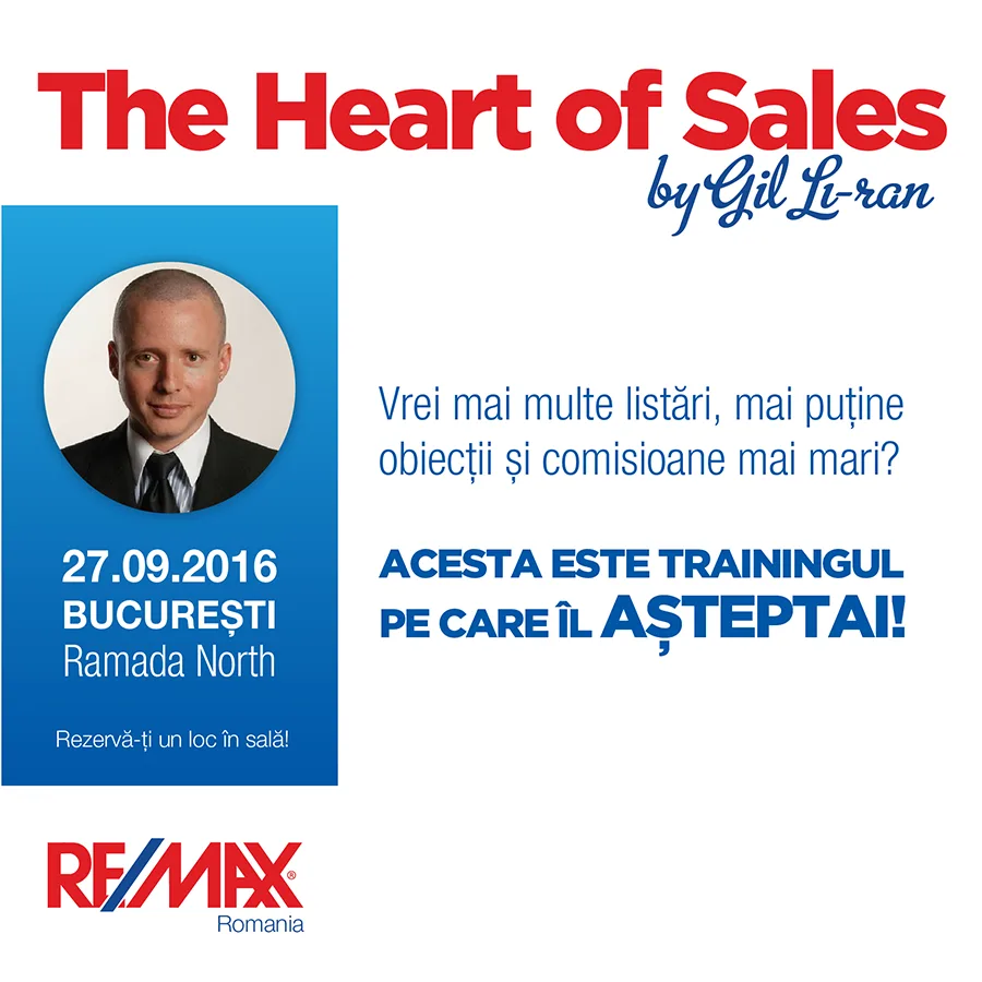 The Heart of Sales BUCUREŞTI