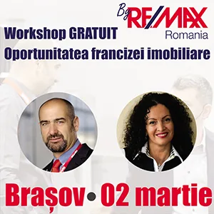 Workshop gratuit despre oportunitatea Francizei imobiliare - Brasov