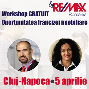 Workshop gratuit despre oportunitatea Francizei imobiliare - Cluj-Napoca